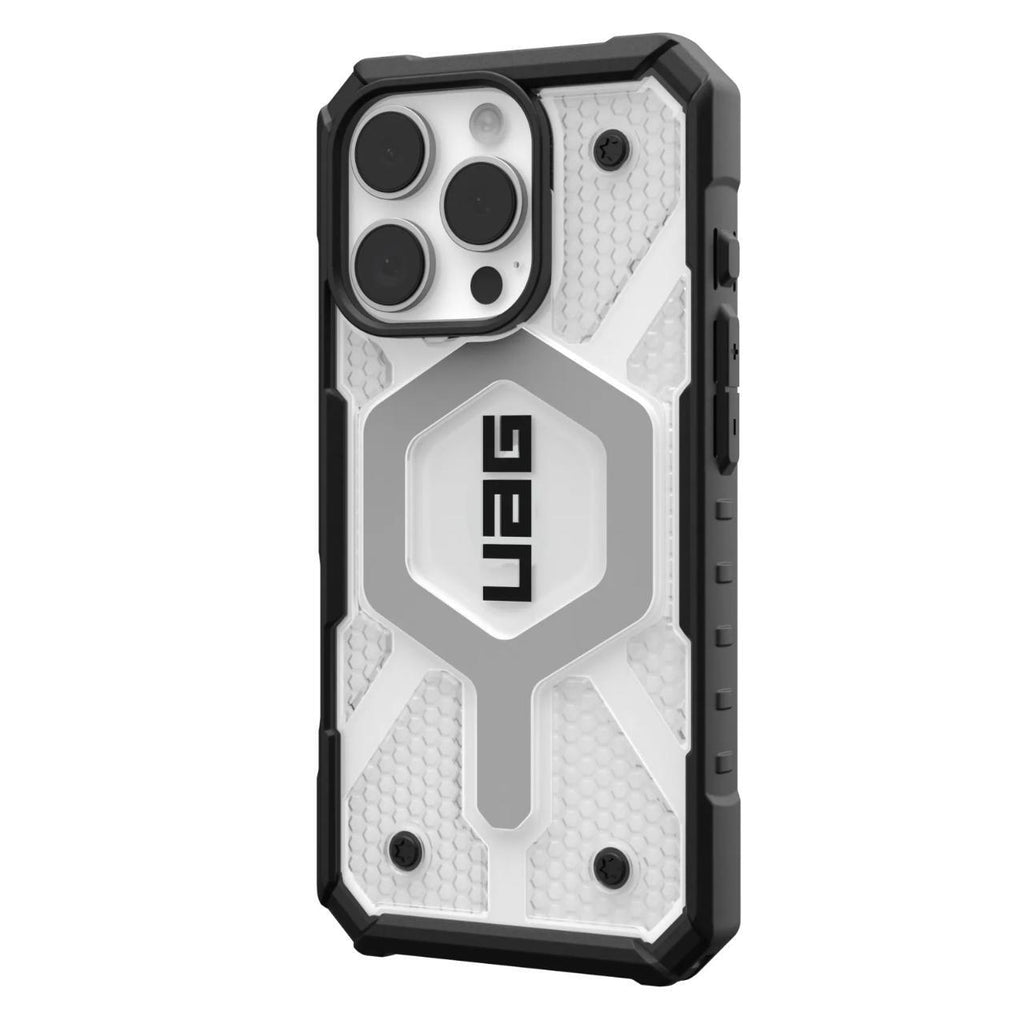 UAG - Pathfinder Clear MagSafe - iPhone 16 Pro - Ice / Silver