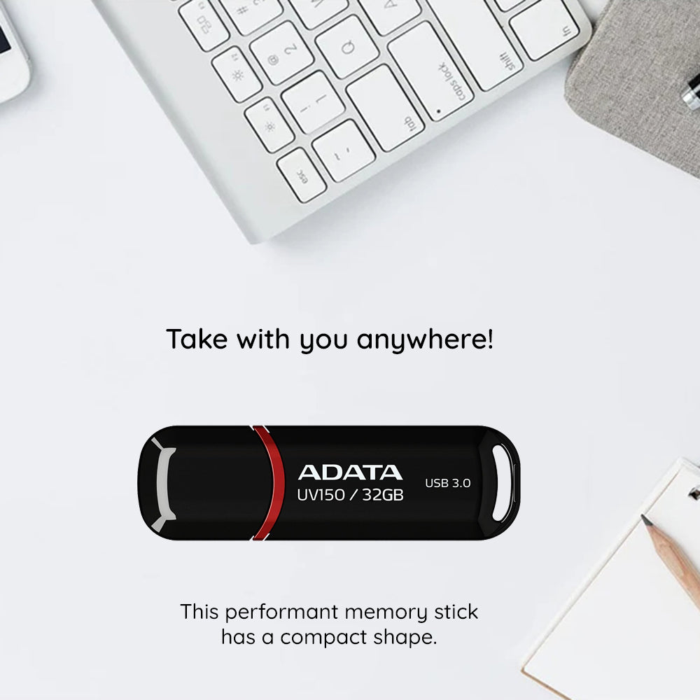 Stick de Memorie Adata AUV150-32G-RRD, USB 2.0, 32GB, Roșu