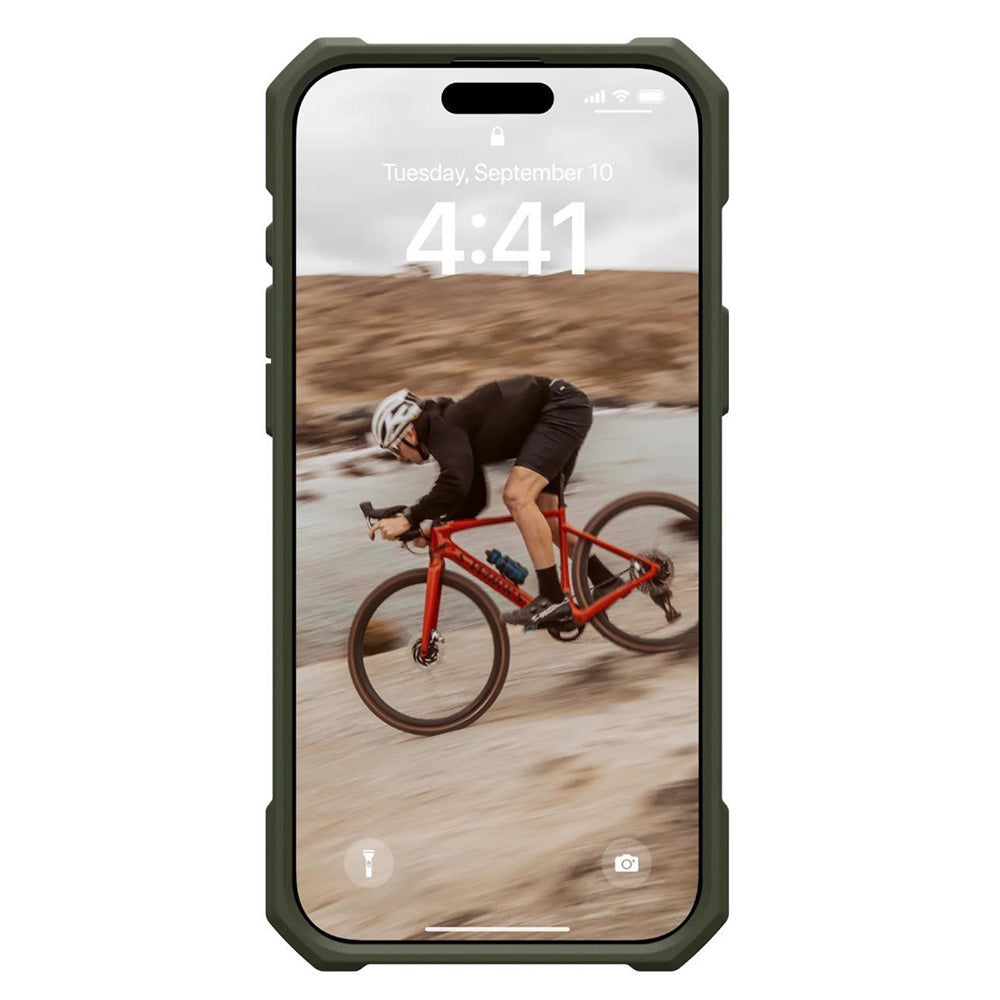 UAG - Essential Armor MagSafe - iPhone 16 Pro - Olive Drab