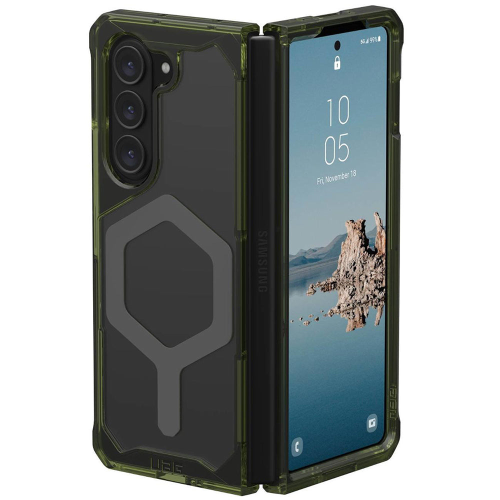 UAG - Plyo Pro MagSafe - Samsung Galaxy Z Fold5 - Olive / Space Grey