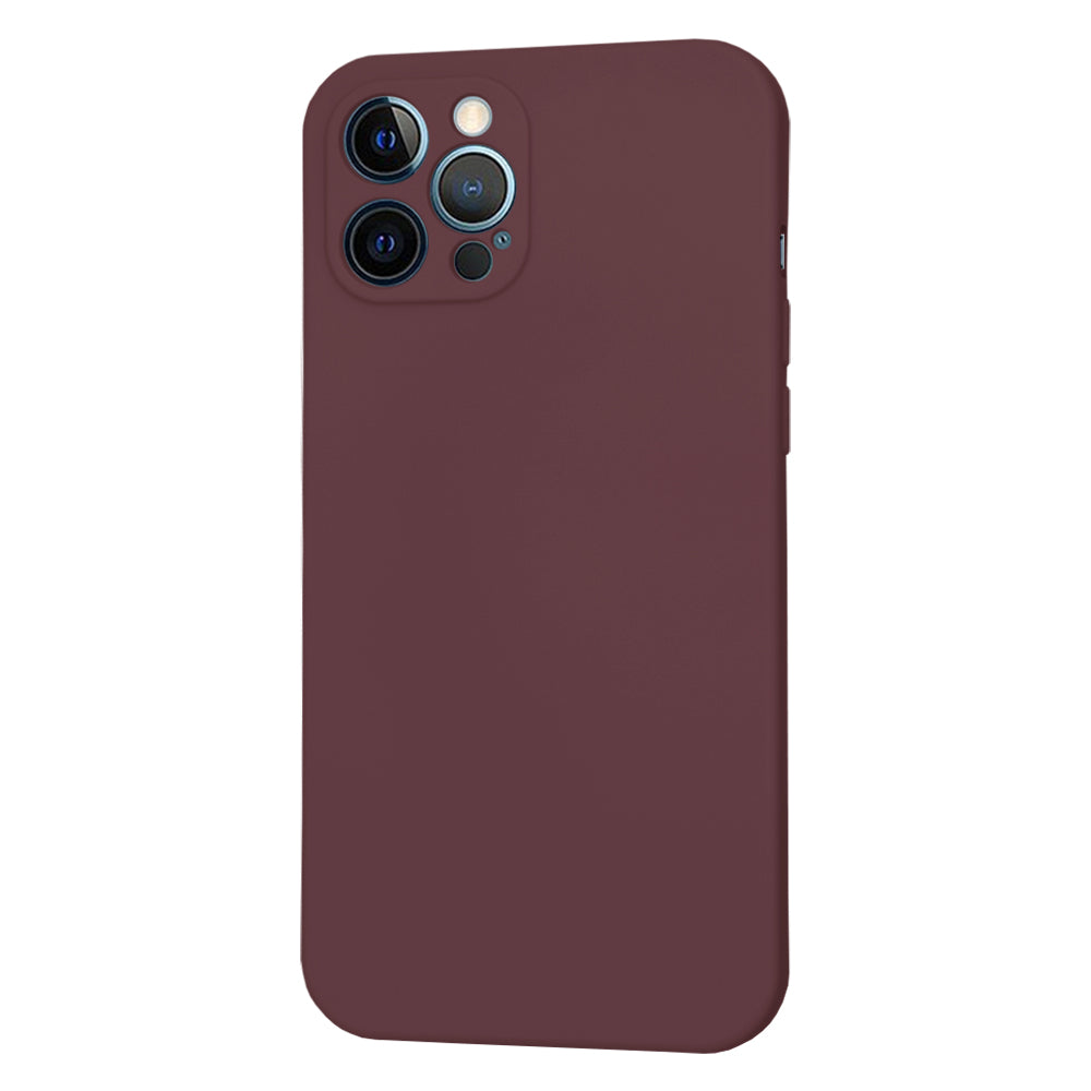 Techsuit - SoftFlex MagSafe - iPhone 12 Pro Max - Plum Red