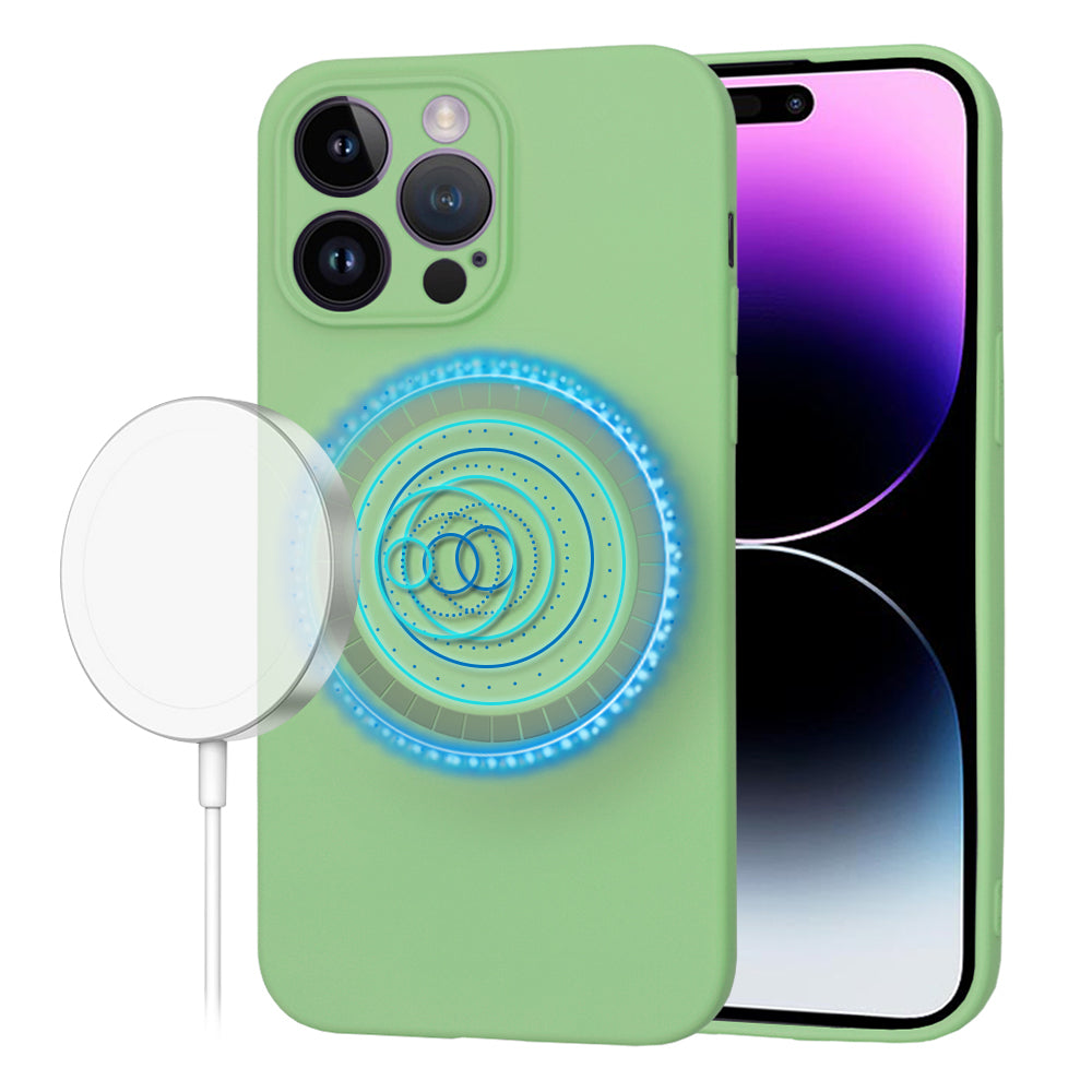 Techsuit - SoftFlex MagSafe - iPhone 14 Pro Max - Mint Green