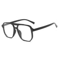 Techsuit - Anti-Blue Light Glasses Reflex PC (PC28014-C1) - Square - Black