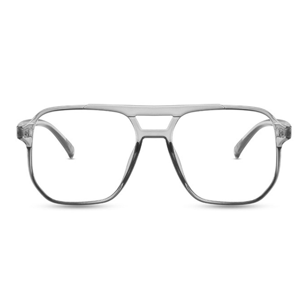 Techsuit - Anti-Blue Light Glasses Reflex PC (PC28014-C8) - Square - Clear