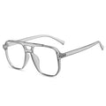 Techsuit - Anti-Blue Light Glasses Reflex PC (PC28014-C8) - Square - Clear