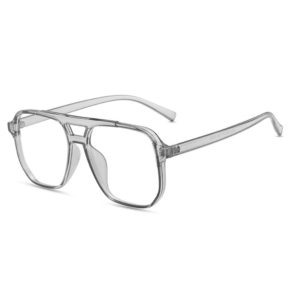 Techsuit - Anti-Blue Light Glasses Reflex PC (PC28014-C8) - Square - Clear