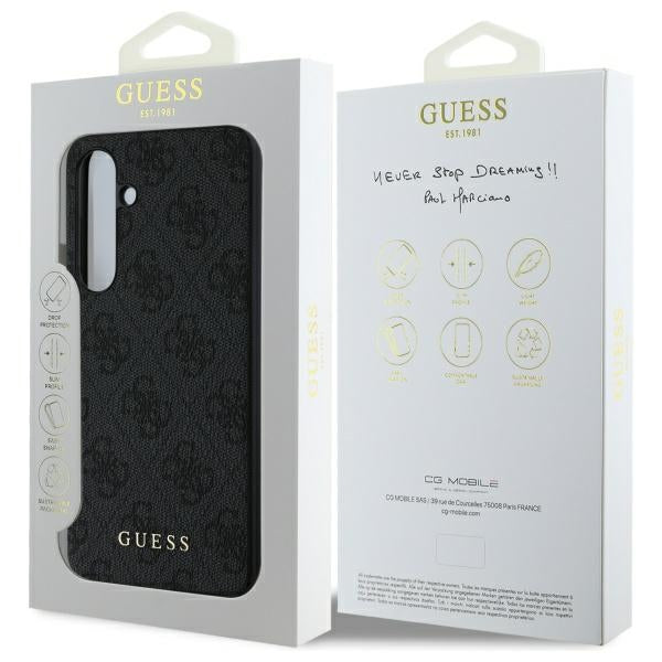 Husa pentru Samsung Galaxy S24 FE - Guess Hardcase 4G Classic (GUHCS24FEG4GFGR) - Grey