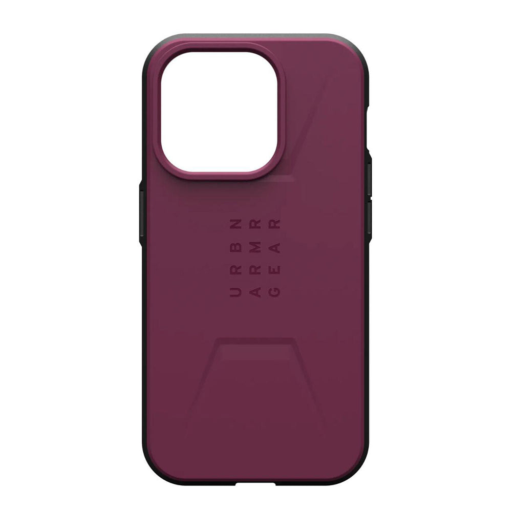 UAG - Civilian MagSafe - iPhone 15 Pro - Bordeaux