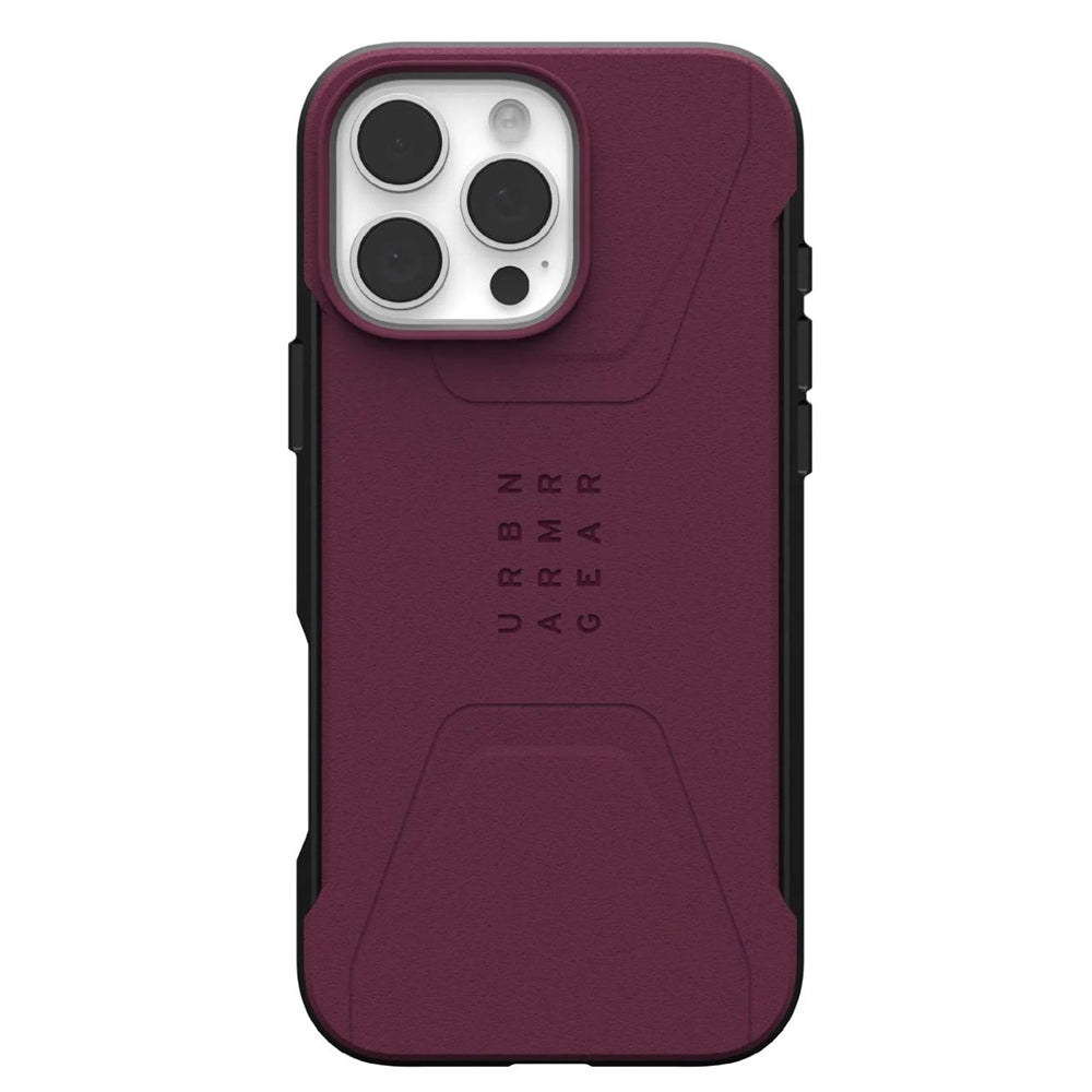 UAG - Civilian MagSafe - iPhone 16 Pro Max - Bordeaux