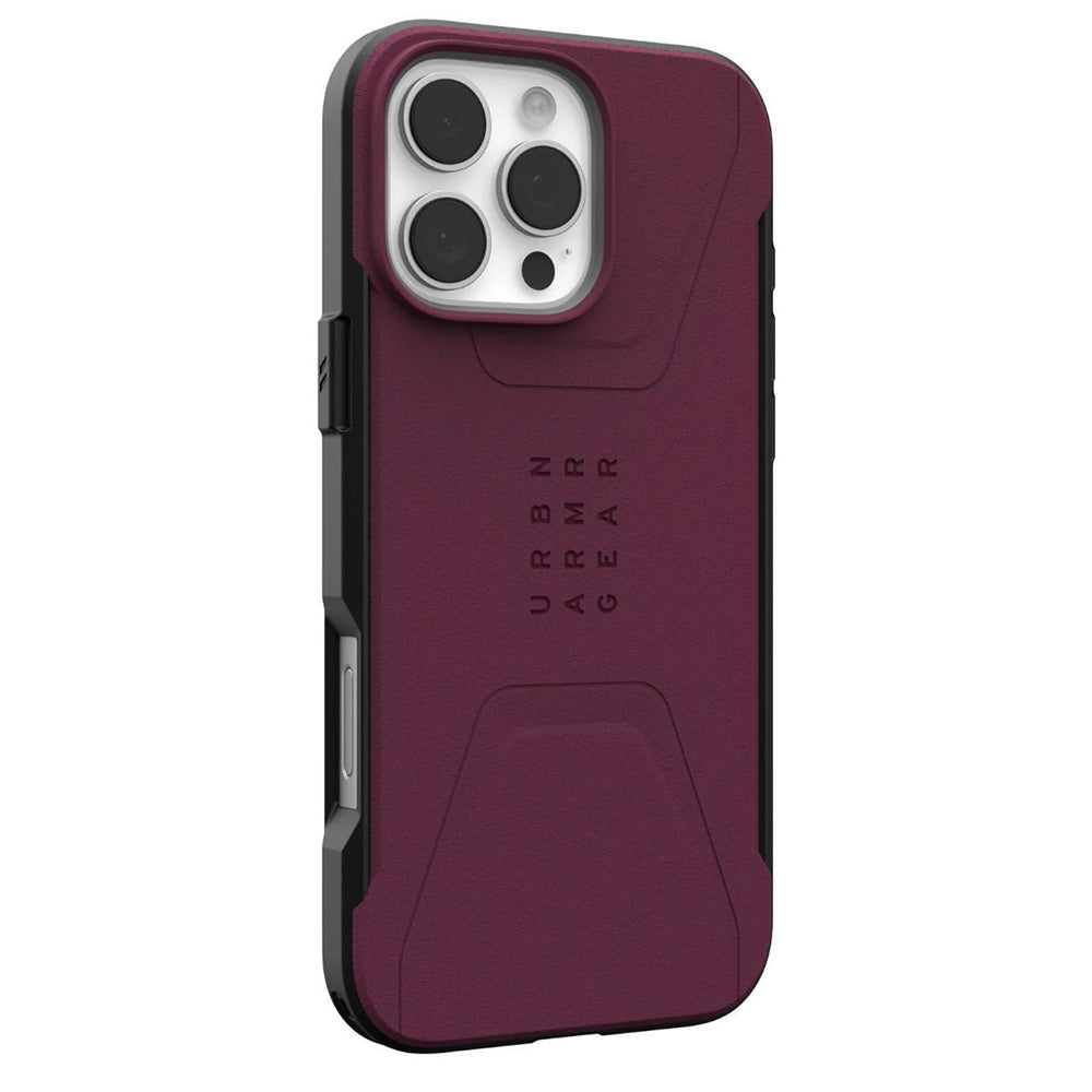 UAG - Civilian MagSafe - iPhone 16 Pro Max - Bordeaux