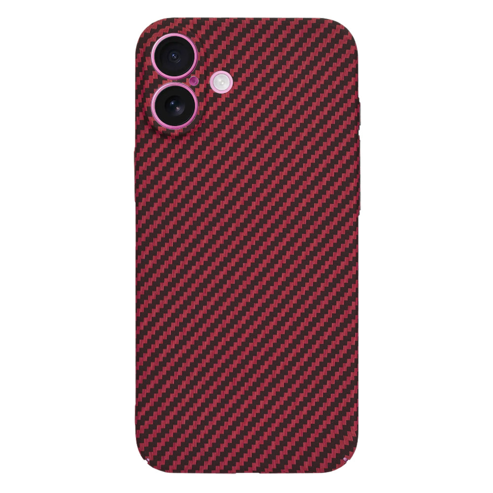 Techsuit - Carbonite FiberShell - iPhone 16 Plus - Red