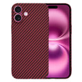 Techsuit - Carbonite FiberShell - iPhone 16 Plus - Red