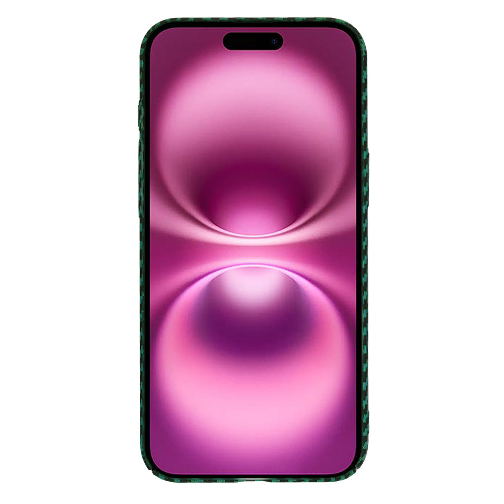 Techsuit - Carbonite FiberShell - iPhone 16 Plus - Green