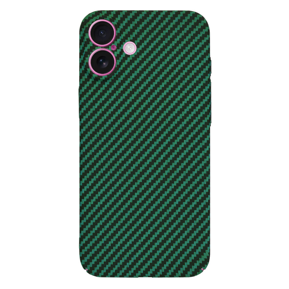 Techsuit - Carbonite FiberShell - iPhone 16 Plus - Green