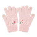 Techsuit - Gloves (ST0011) - from Mink Fur, Size 21cm - Pink
