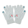 Techsuit - Gloves (ST0011) - from Mink Fur, Size 21cm - Blue