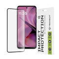 Techsuit - 111D Full Cover / Full Glue Glass - Motorola Moto G55 - Black