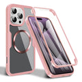Techsuit - ColorVerse 360 MagSafe Series + Screen Protector - iPhone 16 Pro - Pink