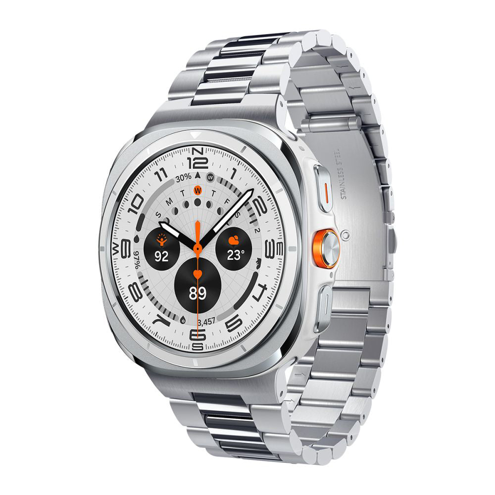Curea smartwatch Spigen compatibil cu Samsung Galaxy Watch Ultra 47mm / Watch Ultra 2, Argintiu