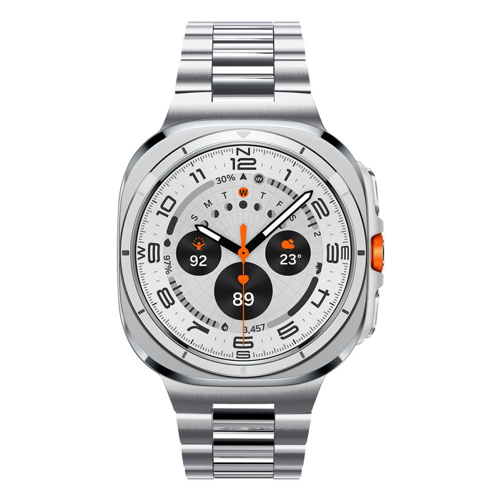 Curea smartwatch Spigen compatibil cu Samsung Galaxy Watch Ultra 47mm / Watch Ultra 2, Argintiu