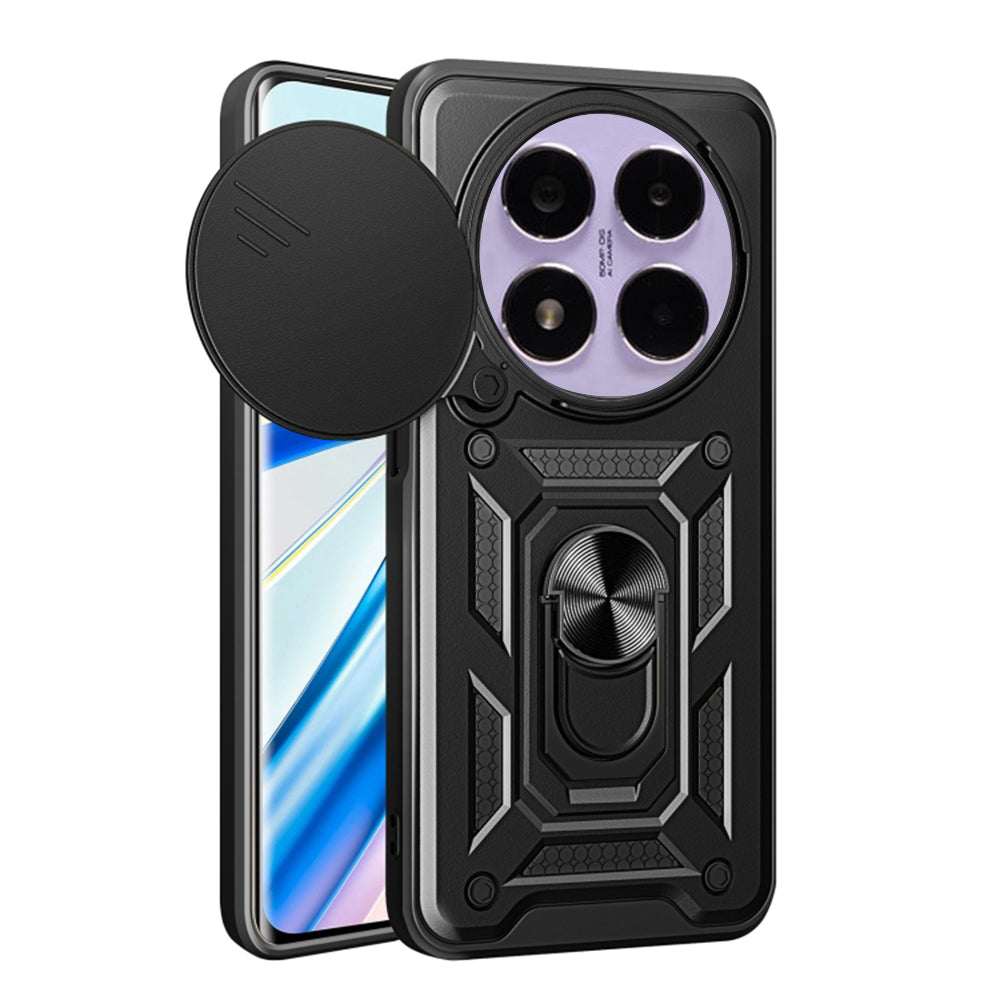 TechSuit Husa de protectie Techsuit CamShield Series compatibil cu Xiaomi Redmi Note 14 Pro 5G / Poco X7, Negru