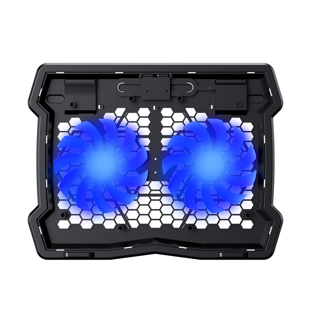 Havit - Cooling Pad (F2075) - for Laptop, 10 - 15.6", 2x USB, 26dBA - Black