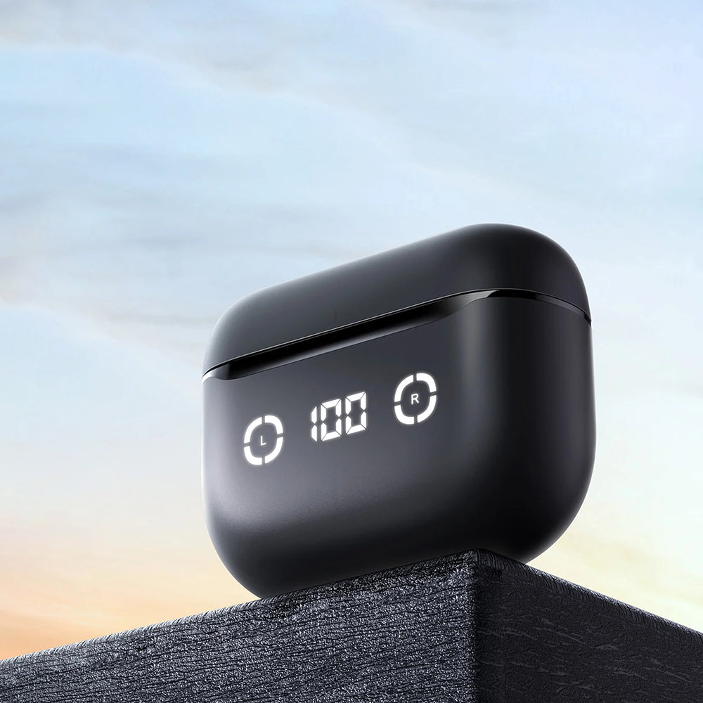 Havit - Wireless Earbuds (TW984) - Bluetooth 5.4, ANC, Digital Display, True Wireless, Type-C, 420mAh, Havit Life App - 