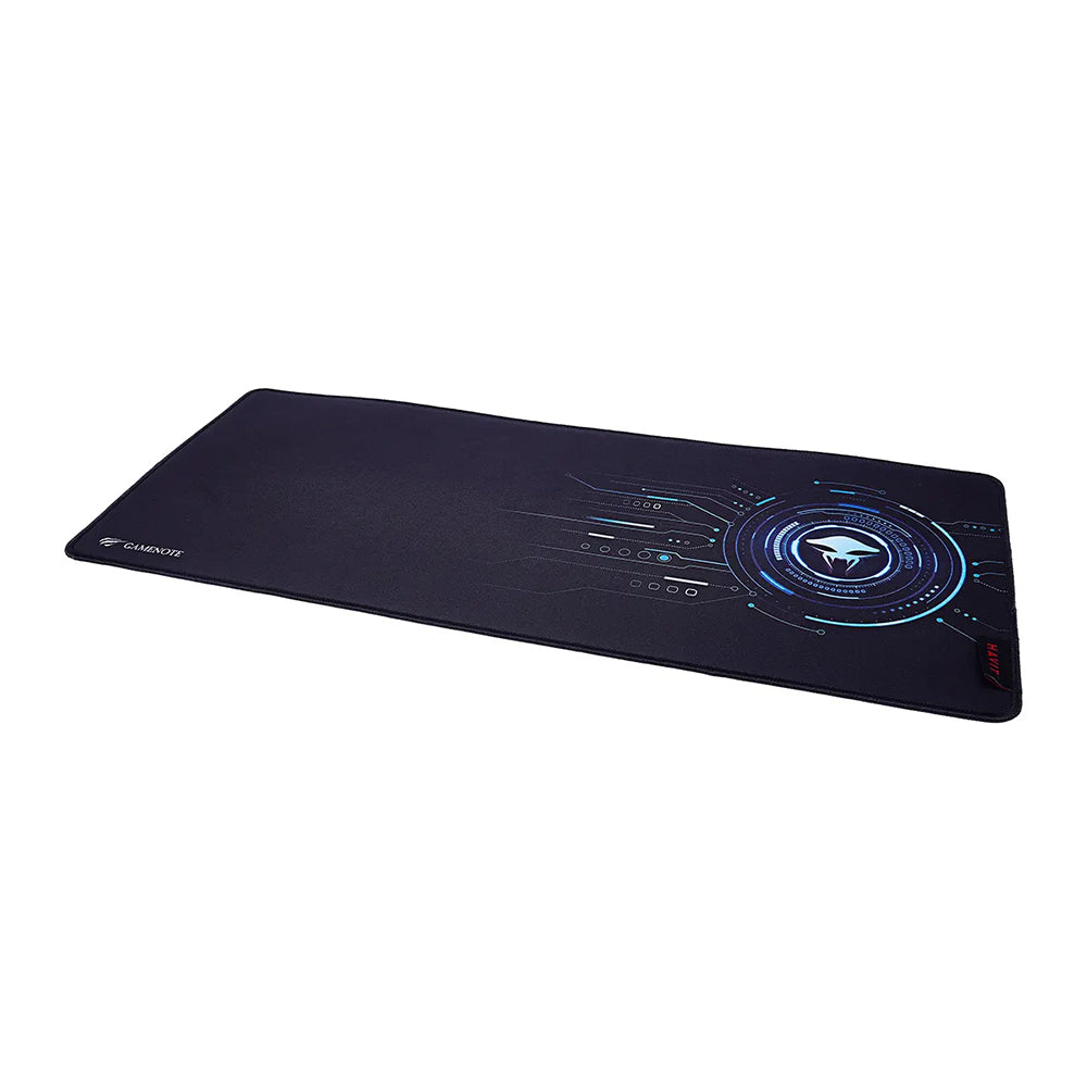 Havit - Mouse Pad (MP849) - for Gaming, Non-Slip Rubber Base, Textil - Black / Blue