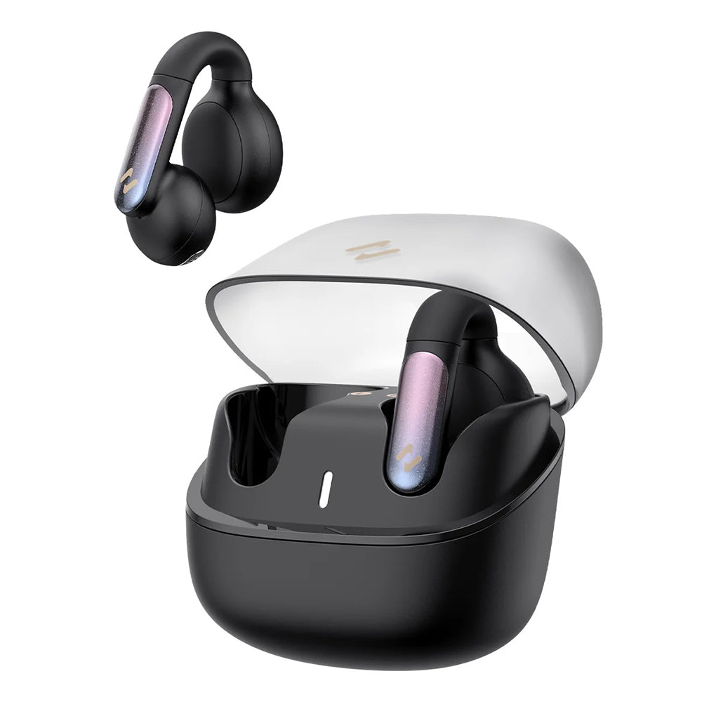 Havit - Wireless Earbuds (TW980) - for Sport, Open-Ear Clip, with Microphone, Bluetooth 5.3, TWS, USB-C, 400mAh - Black