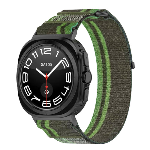 TechSuit Curea smartwatch Techsuit Watchband (W054) compatibil cu Samsung Galaxy Watch Ultra 47mm / Watch Ultra 2, Verde