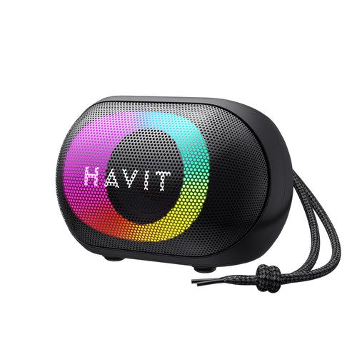 Havit - Wireless Speaker (SK885BT) - Type-C, Bluetooth 5.3, TWS, TF, FM, AUX, USB, Hands-Free Calls, 1800mAh - Black