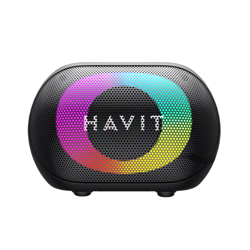 Havit - Wireless Speaker (SK885BT) - Type-C, Bluetooth 5.3, TWS, TF, FM, AUX, USB, Hands-Free Calls, 1800mAh - Black