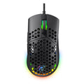 Havit - Wired Gaming Mouse (MS1036) - with RGB Lights, 1200/1600/2400/4800/6400/7200 DPI, 1.6m, 5V - Black
