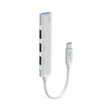 Havit - Docking Station (HB41) - USB 3.0, 3x USB 2.0, 11.8cm Cable Length, Aluminium Alloy - Silver