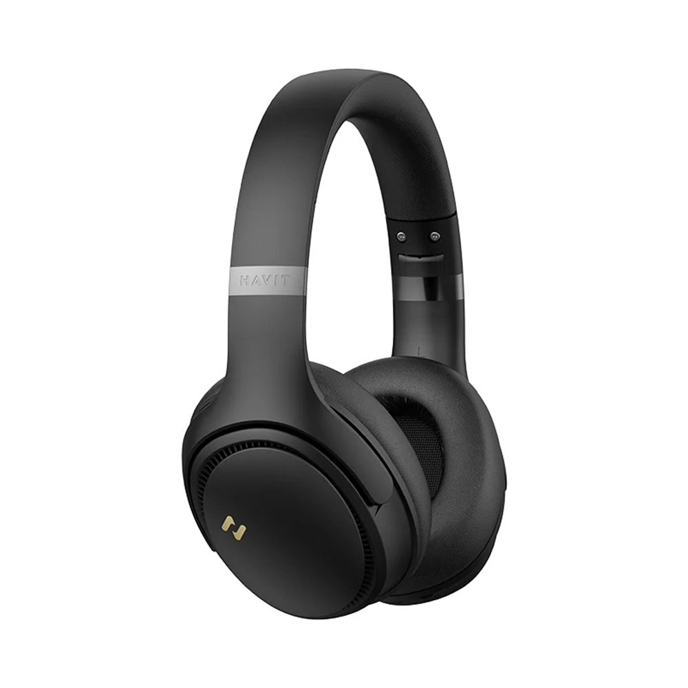 Havit - Wireless Headphones (H630BT Pro) - Bluetooth 5.3, ANC, Foldable, Portable, 500mAh, Type-C - Black