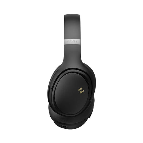 Havit - Wireless Headphones (H630BT Pro) - Bluetooth 5.3, ANC, Foldable, Portable, 500mAh, Type-C - Black