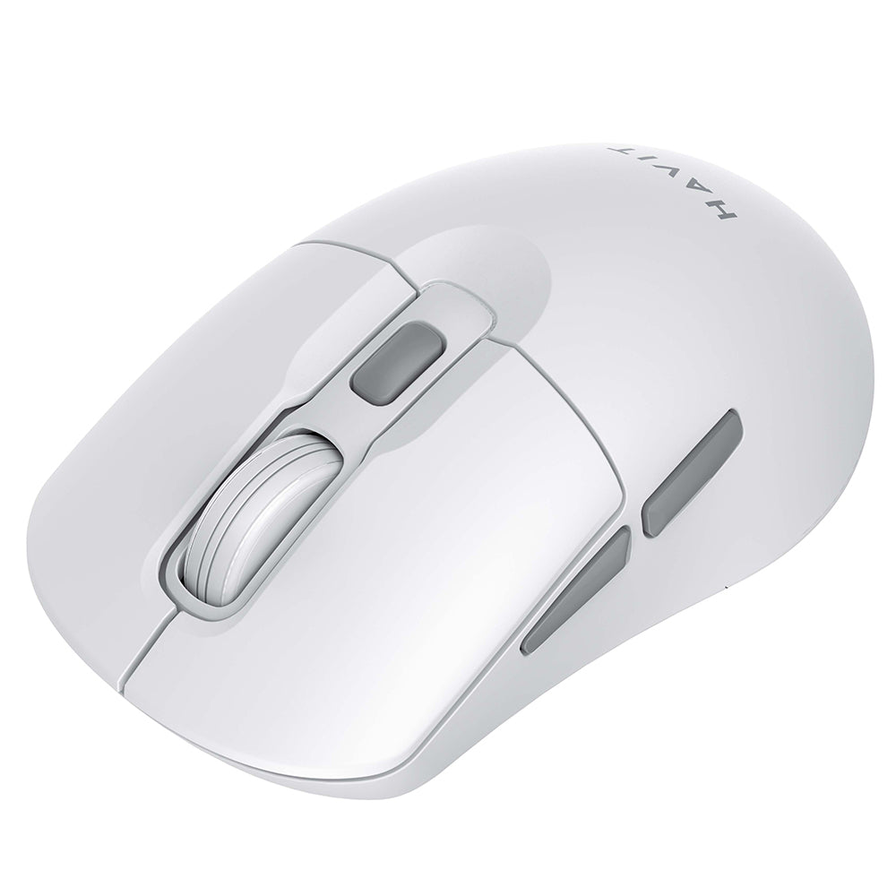 Havit - Wireless Mouse (MS59WB) - 2.4GHz, 800/1200/1600 DPI, ABS, PC, AA Battery - White