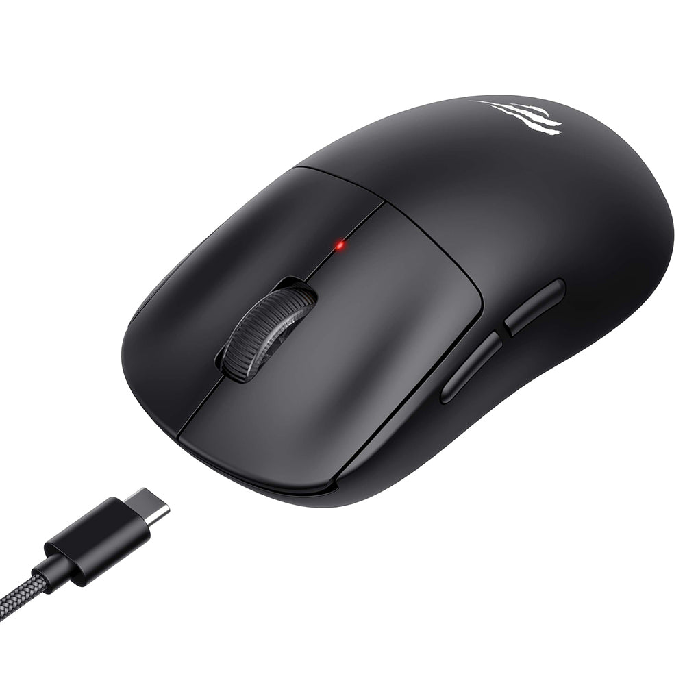 Havit - Wireless Gaming Mouse (MS970WB Pro) - 2.4GHz, 800/1600/2400/3200/6400/12000 DPI, 300mAh - Black
