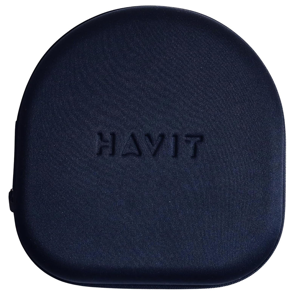 Havit - Wireless Headphones (H655BT Pro) - with Case, Bluetooth 5.3, Noise Cancelling, Multipoint, Hi-Res, 700mAh - Beig