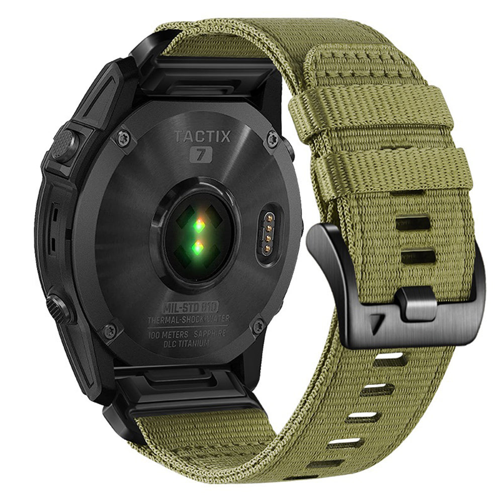 Techsuit - Watchband QuickFit 20mm (W070) - Instinct 2S/2S Solar/Approach S70 42mm/fenix 7S Pro Sapphire Solar - Green D