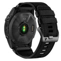 Techsuit - Watchband QuickFit 20mm (W070) - Instinct 2S Solar/Approach S70 42mm/Fenix 7S Pro Sapphire Solar - Obsidian B