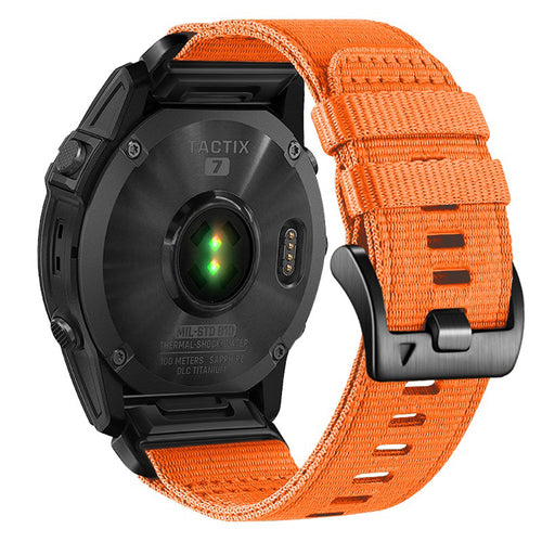 Techsuit - Watchband QuickFit 20mm (W070) - Instinct 2S/2S Solar/Approach S70 42mm/fenix 7S Pro Sapphire Solar - Orange 