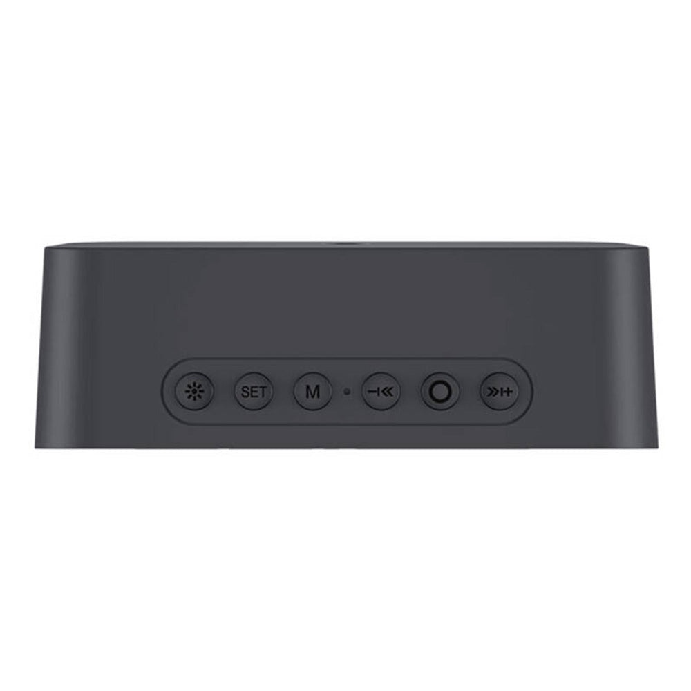 Havit - Wireless Bluetooth Speaker M3 - Alarm Clock, Radio, Bluetooth 5.0, 1200mAh, 3W, AUX, Micro SD - Black