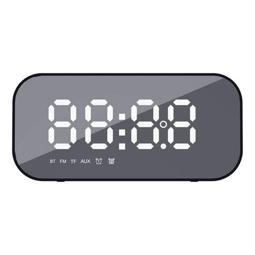 Havit - Wireless Bluetooth Speaker M3 - Alarm Clock, Radio, Bluetooth 5.0, 1200mAh, 3W, AUX, Micro SD - Black