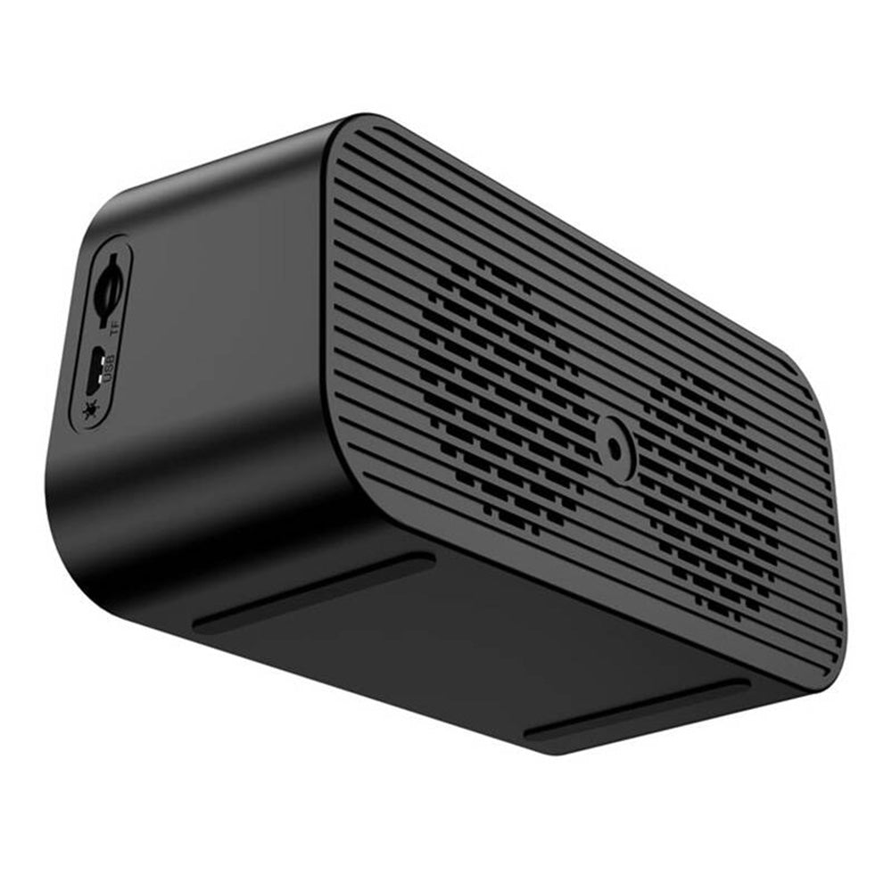 Havit - Wireless Bluetooth Speaker M3 - Alarm Clock, Radio, Bluetooth 5.0, 1200mAh, 3W, AUX, Micro SD - Black