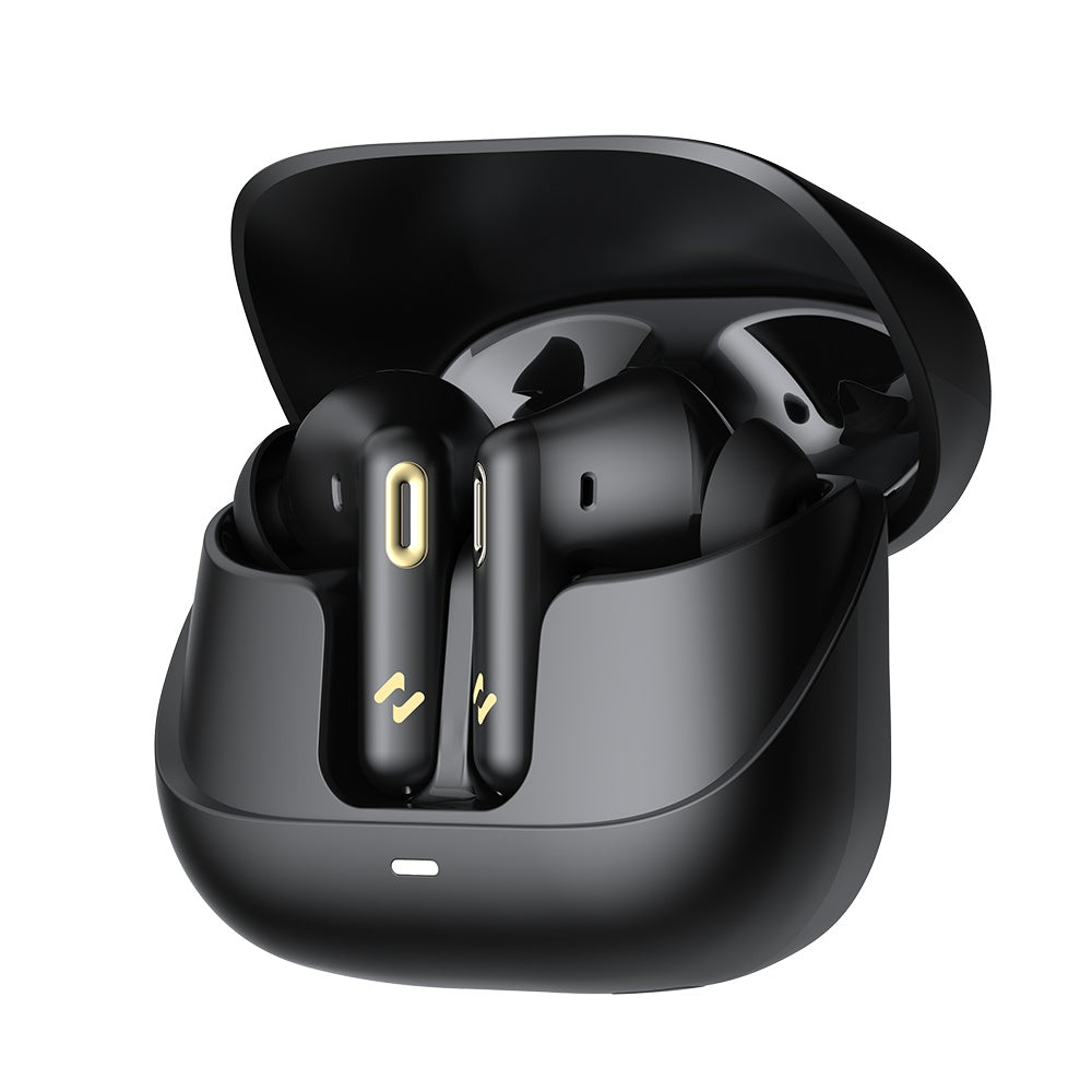 Havit - Wireless Earbuds (TW906 Pro) - Bluetooth 5.3, with Microphone, TWS, ANC, Type-C, 300mAh - Black