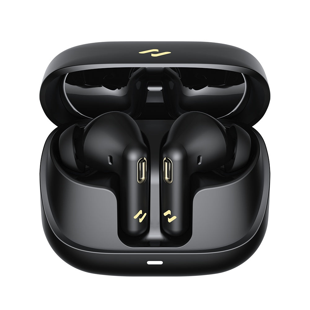 Havit - Wireless Earbuds (TW906 Pro) - Bluetooth 5.3, with Microphone, TWS, ANC, Type-C, 300mAh - Black