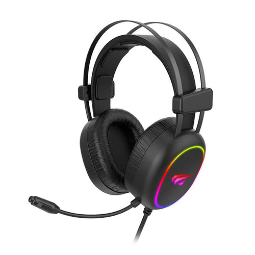 Havit - Gaming Headphones Gamenote H2016d - for Gaming, with Microphone, RGB, USB, Jack 3.5mm - Black