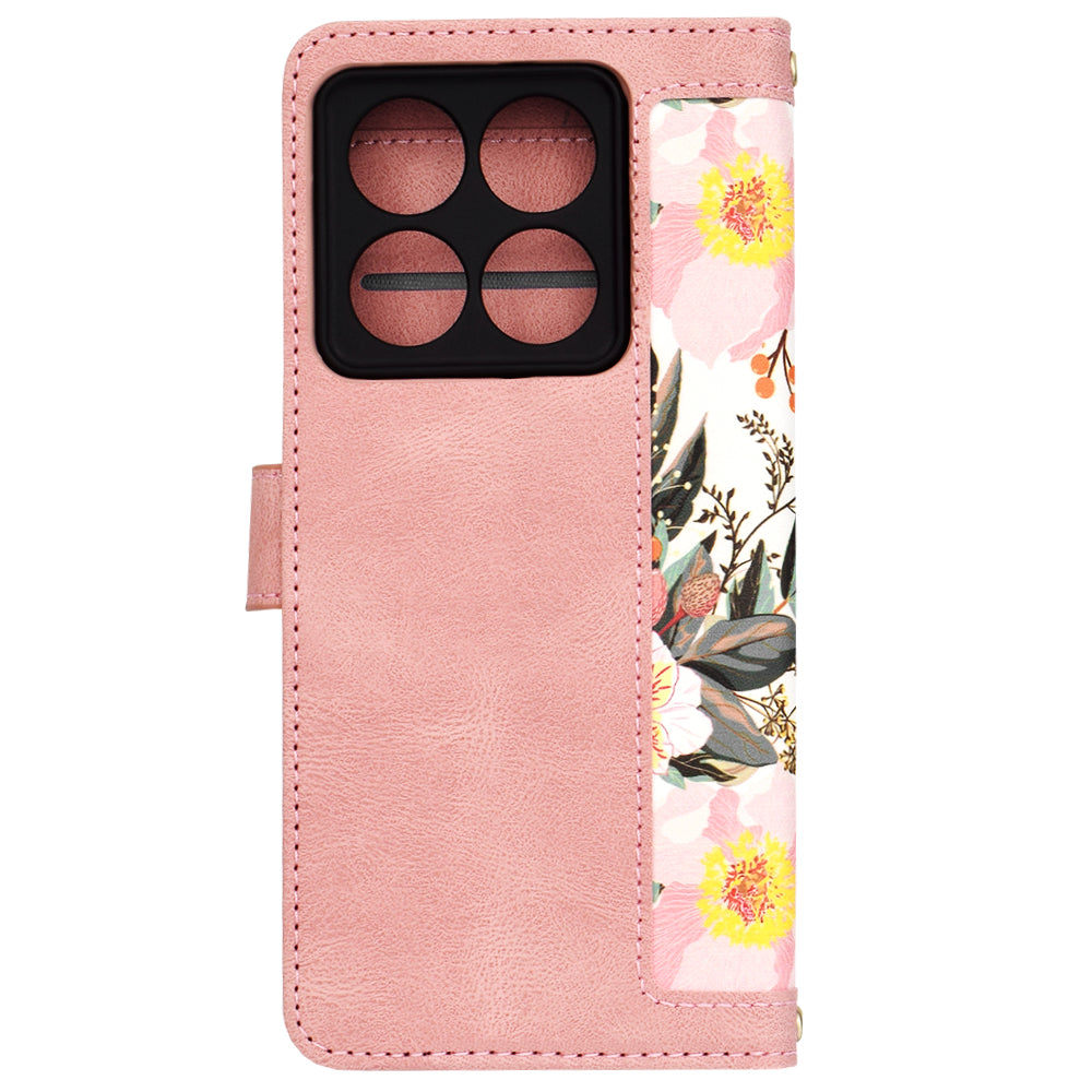 Techsuit - FlipCraft - Xiaomi 14T Pro - Sweetheart Pink