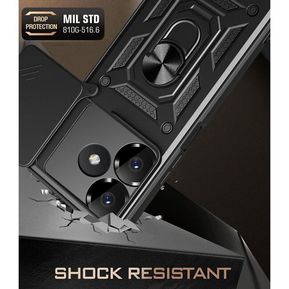 Techsuit - CamShield Series - Xiaomi Redmi 13 / Poco M6 4G - Black